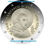 ITALIAN ITALY - 2 Euro Commemorative 2026 " Saint Francis of Assisi " UNC