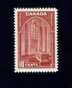 CANADA 1938  10c Dark carmine (red)  SG 363a MLH  SALe  6x++++X
