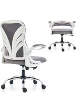 HOLLUDLE Ergonomic Office Chair with Foldable Backrest, Computer Desk Chair