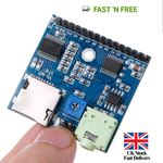 MP3 5V DC Voice Player Module SD/TF Voice Broadcast Trigger Player + 2 Ports