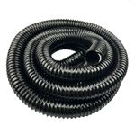 Black Flexible Pond Hose Corrugated Pipe Tube For Filter Pump Tubing Flexi Koi