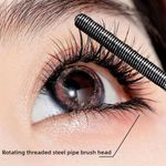 Steel Tube Long-Lasting Curling Mascara Waterproof, Smudge-Proof Ultra-Length UK