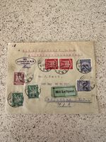 Zeppelin Germany 1924 To USA ZR3 Los Angeles Flight Cover Posted In Chemnitz