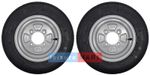 2 X Trailer Wheels 4.00 X 10 115mm PCD 6Ply Tyre for Maypole MP6815 & Erde PM310