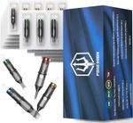 Poseidon Tattoo Cartridge Needles 50Pcs Assorted Mixed Size round Liner Shader M