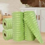 Reusable Microfiber Dishcloth Kitchen Cleaning Cloth Tearable Non-Woven Towel