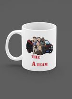 The A Team Unofficial TV show Cartoon Graphic White Tea , Coffee Gift Mug