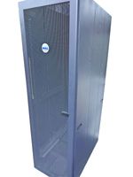Dell 42U Rigid PowerEdge Server Network Rack with Front & Side Panels and Keys