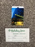 Holiday Inn  Room Key Card , #906 , Including Envelope, Midtown-57th Street, NYC