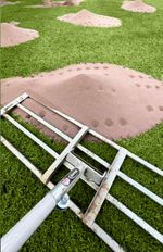 British Manufacturing solutions Stainless Steel Levelawn Lute rake 36-46"