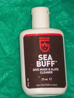 Mcnett anti fog pre clean SCUBA mask Sea Buff Drops ®37ml swim or snorkel lenses