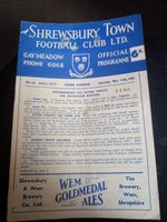Shrewsbury Town v Hull City  Division 3      11/3/61