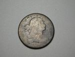 US COINS  DRAPED BUST LARGE CENT DATE UNREADABLE
