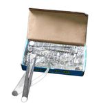 Pair Inside Outside Caliper Stainless-Steel Firm Friction Joint Measuring Tool