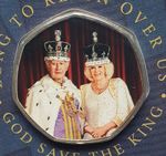 King Charles III 50p Shaped Commemorative Coin Long To Reign Over Us