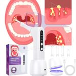 UK Electric Vacuum Tonsil Stone Remover Kit Tonsil Stone Cleaner 3 Suction Modes
