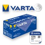 396 SR726W VARTA Watch Battery Silver Oxide Coin Cell 1.55V *EXPIRY 07/2028*