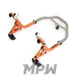 MPW Race Dept Motorcycle Mobile Dolly Rear Paddock Stand V Type