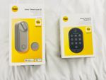 Yale Linus Smart Lock L2 silver with new smart keypad black🫆🌂 read insight bel