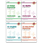 11+ GL Ages 8-9 Practice Book; Assessment Tests 4 Books Set