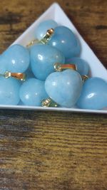 Natural Quartz Pendants Imitation Aquamarine