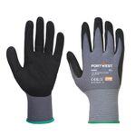 12 x Portwest A350 Lightweight DermiFlex Gloves Stretch Comfort