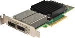 Mellanox CX414A MCX414A-BCAT Dual Port QSFP28 PCle x8 3.0 40/56GbE Adapter LP