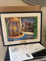 Looney Tunes Tweety & Sylvester #13/9500 “I Tawt I Taw A Puddy Tat" Animated Art