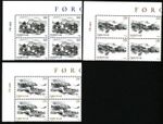 Faroe Islands 1982 Village Views Imprint block of four. MNH