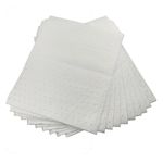 Oil Absorbent Pad Mats 20pc Oil Fuel Soak Spill Kit Refill Pads Garage Workshop