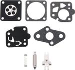 ECSiNG Set of 8pcs Carburetor Gasket Repair Kit Compatible with Kawasaki TD24 T