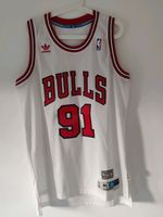 Chicago Bulls Basketball Jersey Adidas Medium Home Kit Rodman NBA 1995 1996 