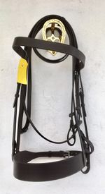 HEAVY/DRAUGHT HORSE LEATHER HUNTER BRIDLE FROM TOP HORSE UK WITH BILLETS/ REINS