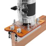 Wood Trimmer Router Base, 2 in 1 Wood Palm Router Base Router Slotting Bracket