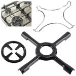 Gas Hob Reducer Pan Trivet Pot Stand Stove Ring Moka Holder Base Support Grid
