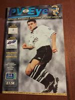 Port Vale VS Norwich City 14.02.98 Football Programme