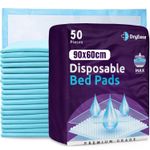 DryEase Disposable Incontinence Bed Pads 90 x 60cm – Highly Absorbent Bed Sheets