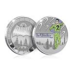 DC Comics Superhero Batman Silver Coin Colour Collection 2023 - The Riddler
