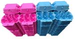 Eggcellent Egg Cartons Stunning Blue or Pink or mixture coloured egg boxes