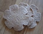 Canary finch jute nest pan liner (x3)