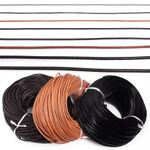 2M-10M Round Real Genuine Craft Jewellery Leather String Cord Lace Thong