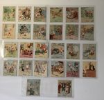 J Wix Henry Series 5 Cigarette Cards Part Set 26 Cards In Plastic Sleeves