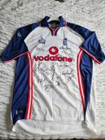 Official England Cricket Signed Training shirt
