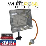 Sealey Space Warmer® Propane Heater 10,250-15,354Btu/hr Bottle Mounting