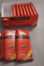 Golden Tree Kingsbite Milk Chocolate 10x 100g – Premium Ghana Cocoa 40%