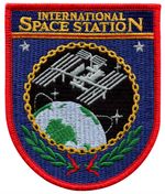 NASA INTERNATIONAL SPACE STATION (ISS) PROGRAM (SHIELD) EMBROIDERED PATCH