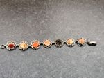 Vintage Scottish beautiful Silver And Gemstone Bracelet