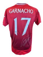 ALEJANDRO GARNACHO SIGNED 24/25 MANCHESTER UNITED HOME SHIRT (ACG CERT AG17223)