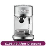 Sage The Bambino Plus Espresso Coffee Machine SES500BSS Brushed Stainless Steel#