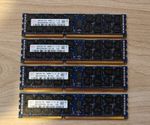 4 x SK Hynix 16GB DDR3 RDIMM Server RAM PC3-12800R 2Rx4 HMT42GR7MFR4C 64GB Kit